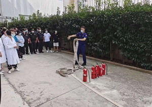 宗保公司參加惠祝區(qū)域疫情防控隔離點消防安全培訓活動