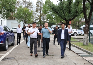 南京市建鄴區(qū)高投集團到宗保公司走訪交流